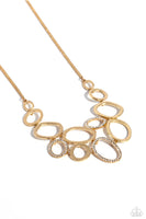 Paparazzi Limelight Lead - Gold Necklace