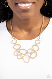 Paparazzi Limelight Lead - Gold Necklace