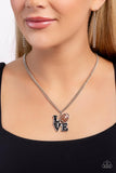 Paparazzi Tender Touchdown - Brown Necklace