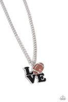 Paparazzi Tender Touchdown - Brown Necklace