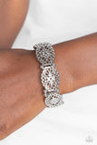 Paparazzi Curly Chic - Silver Bracelet