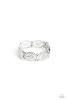 Paparazzi Curly Chic - Silver Bracelet