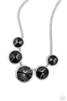 Paparazzi PALM Before the Storm - Black Necklace