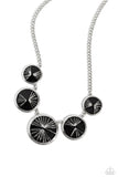 Paparazzi PALM Before the Storm - Black Necklace