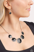Paparazzi PALM Before the Storm - Black Necklace