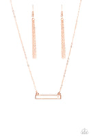 Paparazzi Devoted Darling - Copper Necklace