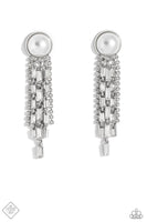 Paparazzi Genuinely Gatsby - White Necklace
