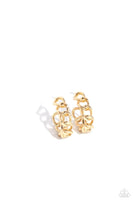 Paparazzi Casual Confidence - Gold Hoop Earrings