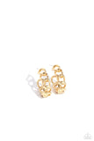 Paparazzi Casual Confidence - Gold Hoop Earrings