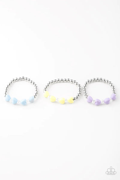 Paparazzi Starlet Shimmer Bracelet - Pastel Hearts