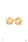 Paparazzi Miami Magic - Gold Clip-On Earrings
