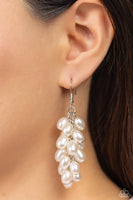 Paparazzi Pearl Posse - White Earrings