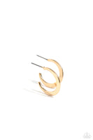 Paparazzi Royal Runway - Gold Hoop Earrings