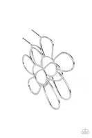 Paparazzi Rustic Rarity - Silver Post Earrings