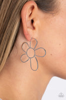 Paparazzi Rustic Rarity - Silver Post Earrings