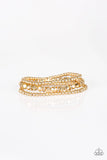 Paparazzi Let There BEAM Light - Gold Bracelet
