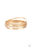 Paparazzi Sensational Shimmer - Gold Bracelet