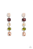 Paparazzi Sophisticated Stack - Multi Earrings