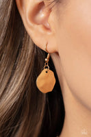 Paparazzi Hammered Horizons - Gold Necklace