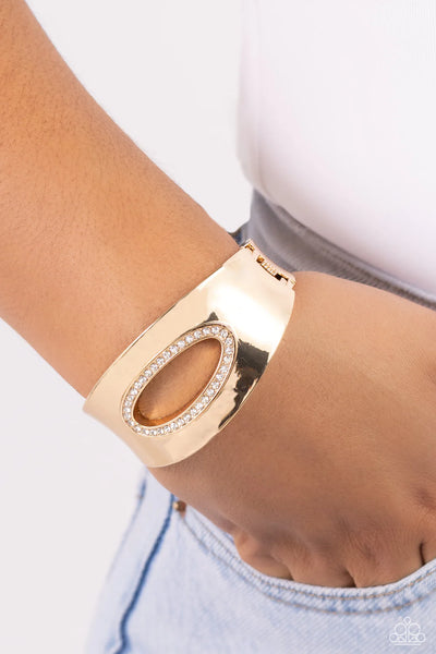 Paparazzi Raised in Radiance - Gold Bracelet