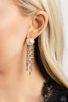 Paparazzi Genuinely Gatsby - Gold Post Earrings