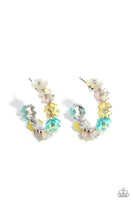 Paparazzi Floral Focus - Multi Hoop Earrings