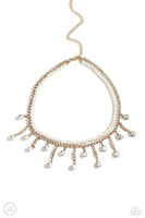 Paparazzi Lessons in Luxury - Gold Choker Necklace