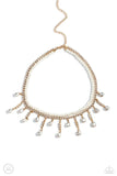 Paparazzi Lessons in Luxury - Gold Choker Necklace