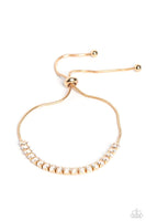 Paparazzi Dynamic Diamonds - Gold Bracelet