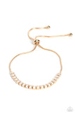 Paparazzi Dynamic Diamonds - Gold Bracelet
