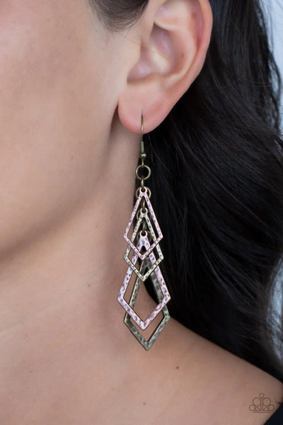 Paparazzi Totally TERRA-ific - Multi Earrings