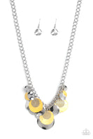 Paparazzi Oceanic Opera - Yellow Necklace