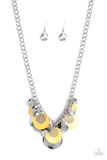 Paparazzi Oceanic Opera - Yellow Necklace