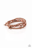 Paparazzi GRANDIOSE Slam - Copper Bracelet