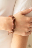 Paparazzi GRANDIOSE Slam - Copper Bracelet
