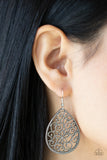 Paparazzi Tour de Garden - Silver Earrings
