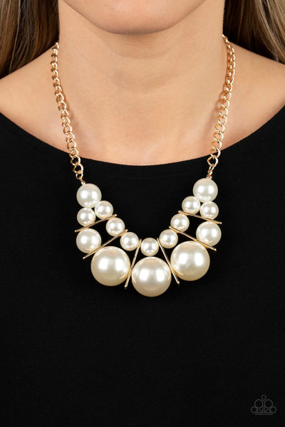 Paparazzi Challenge Accepted - Gold Necklace