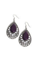 Paparazzi Floral Fairytale- Purple Earring
