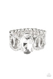 Paparazzi Supreme Bling - White Ring