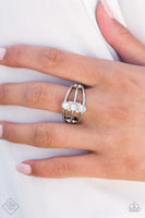 Paparazzi Triple Crown Winner - White Ring