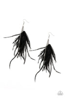 Paparazzi Showstopping Showgirl - Black Earrings