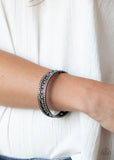 Paparazzi Couture Court - Black Bracelet