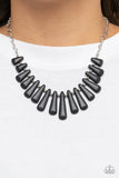 Paparazzi Mojave Empress - Black Necklace