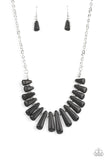 Paparazzi Mojave Empress - Black Necklace