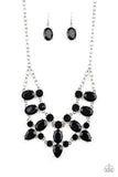 Paparazzi Goddess Glow - Black Necklace