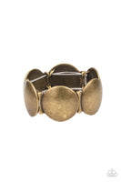 Paparazzi Going, Going, GONG! - Brass Bracelet