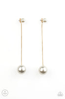 Paparazzi Extended Elegance - Gold Post Earrings