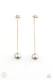 Paparazzi Extended Elegance - Gold Post Earrings
