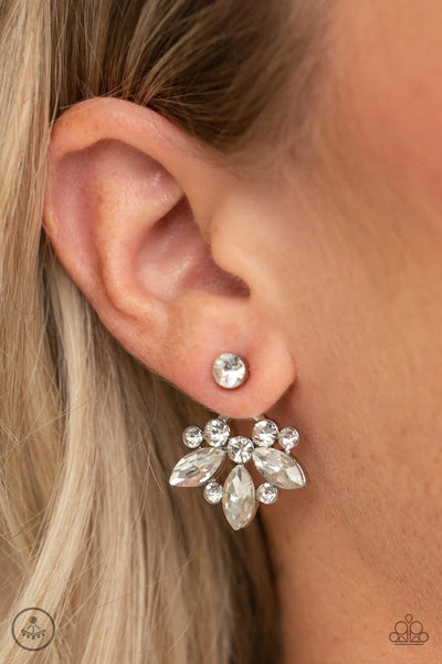Paparazzi Crystal Constellations - White Earrings