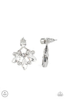 Paparazzi Crystal Constellations - White Earrings